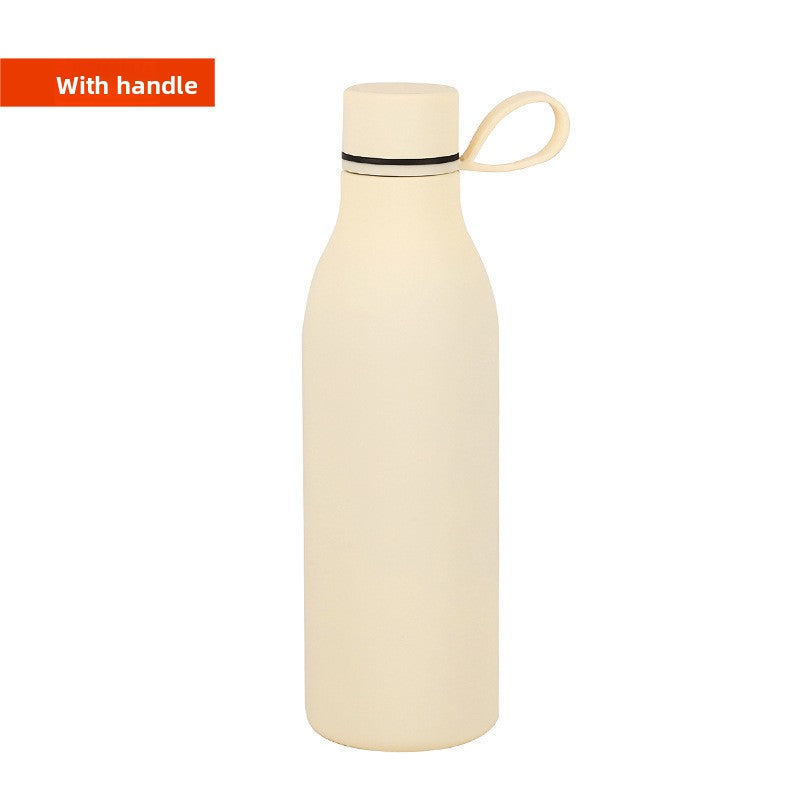 Rubber Paint Insulated Water Bottle