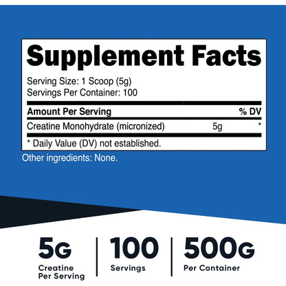 Creatine Monohydrate Powder