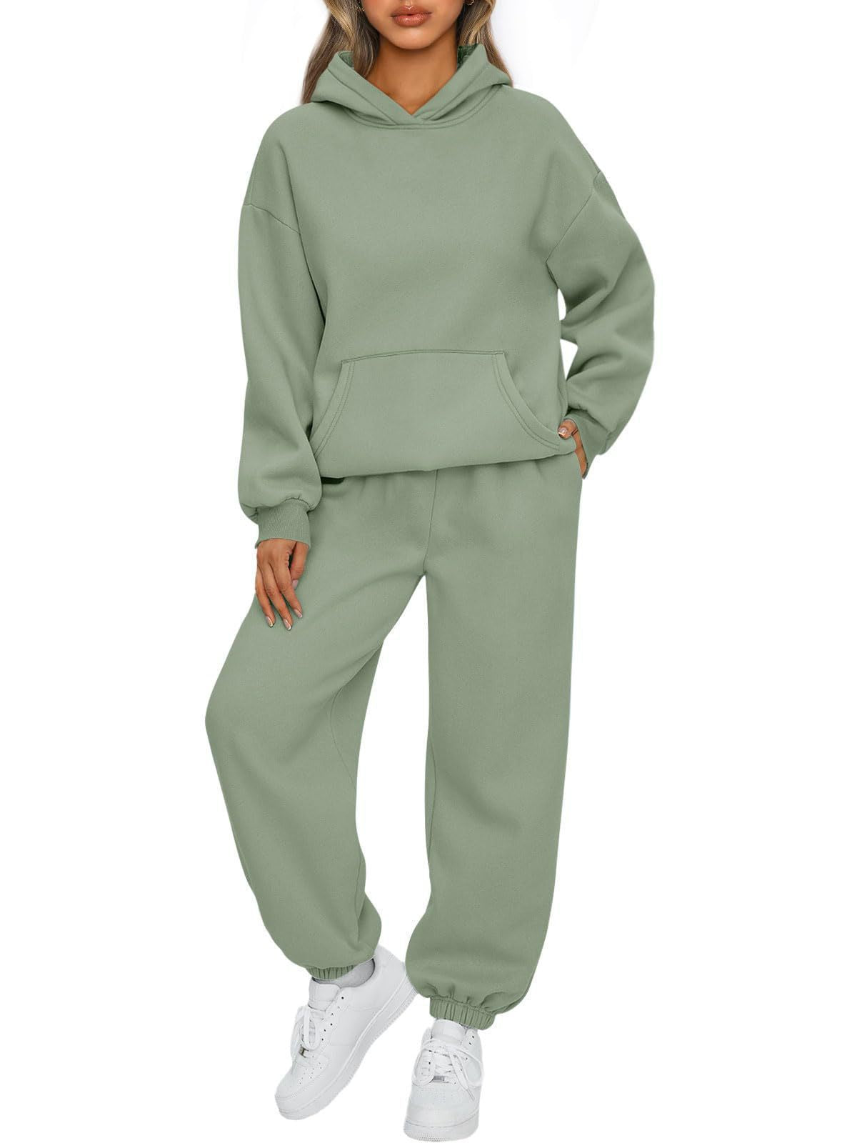 Women's Casual Sweatshirt & Jogger Pants Set