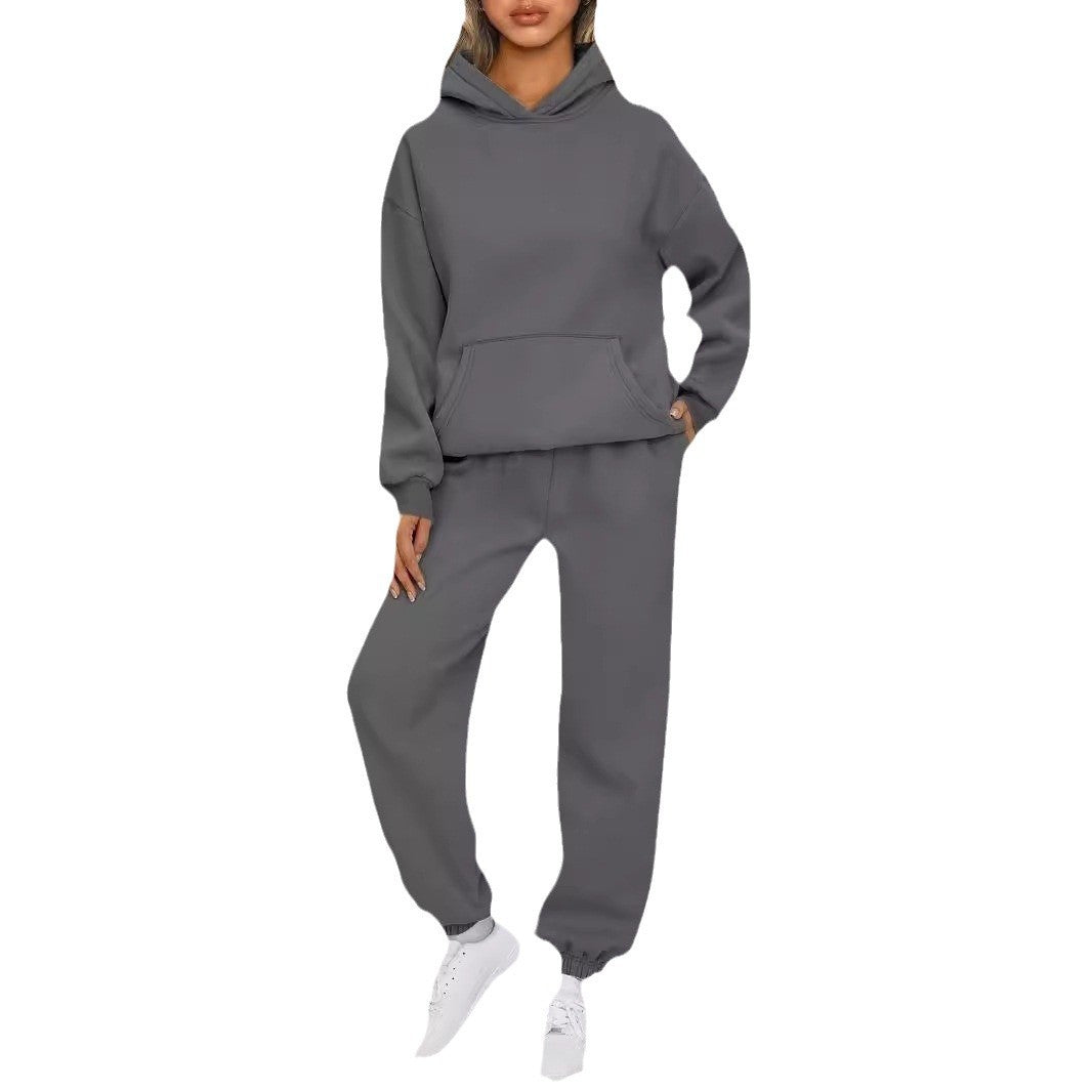 Women's Casual Sweatshirt & Jogger Pants Set