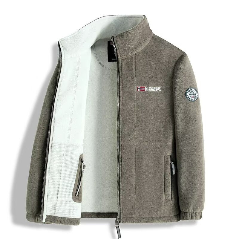 Men's Thickly Insulated Fleece Jacket