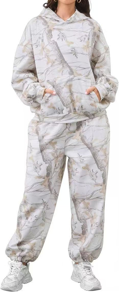 Unisex Fleece-Lined Hoodie & Sweatpants Set