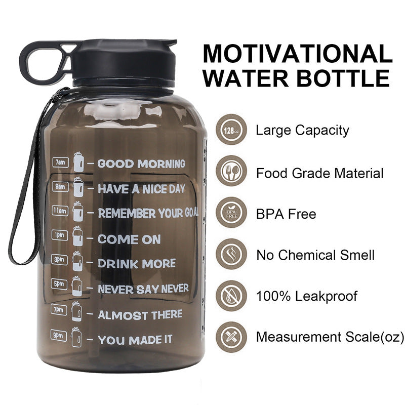 2.2L Large Capacity Sports Water Bottle