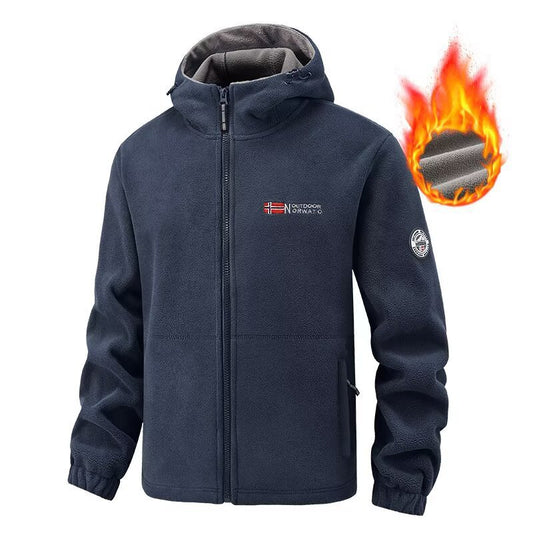 Men's Thickly Insulated Fleece Jacket