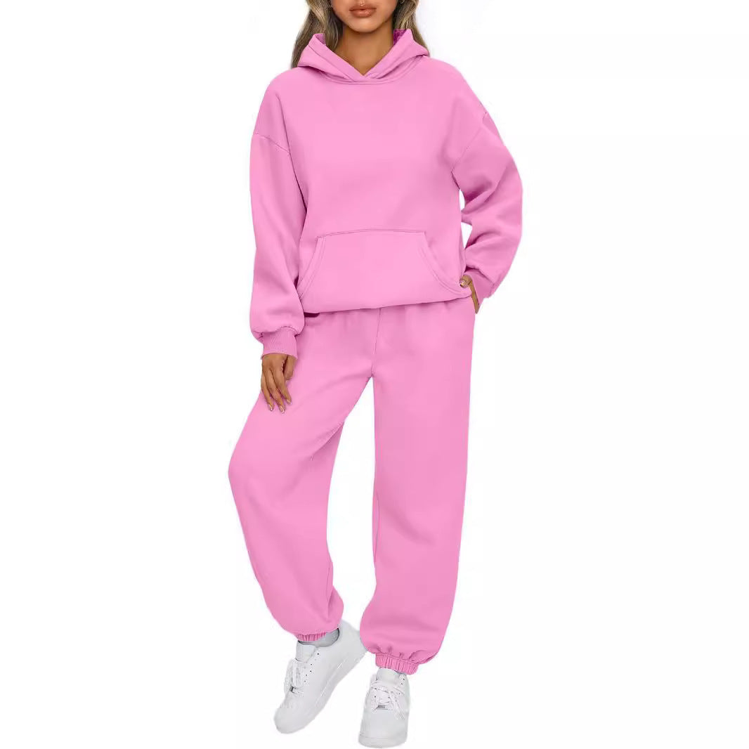 Women's Casual Sweatshirt & Jogger Pants Set