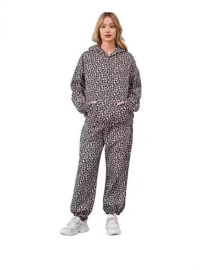Unisex Fleece-Lined Hoodie & Sweatpants Set
