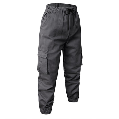 Men’s Slim-Fit Cotton Camouflage Ankle Pants