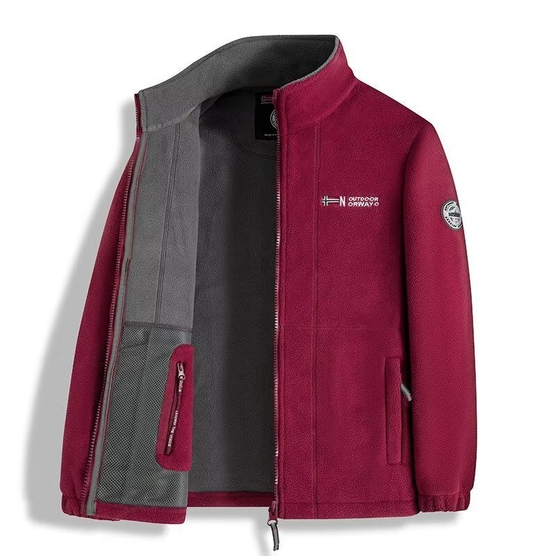 Men's Thickly Insulated Fleece Jacket
