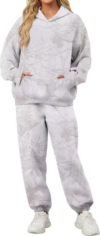Unisex Fleece-Lined Hoodie & Sweatpants Set