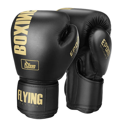 Elevate Your Training with Our 10-16 Oz PU Leather Boxing Gloves - Perfect for Muay Thai, MMA, and Sandbag Workouts for All
