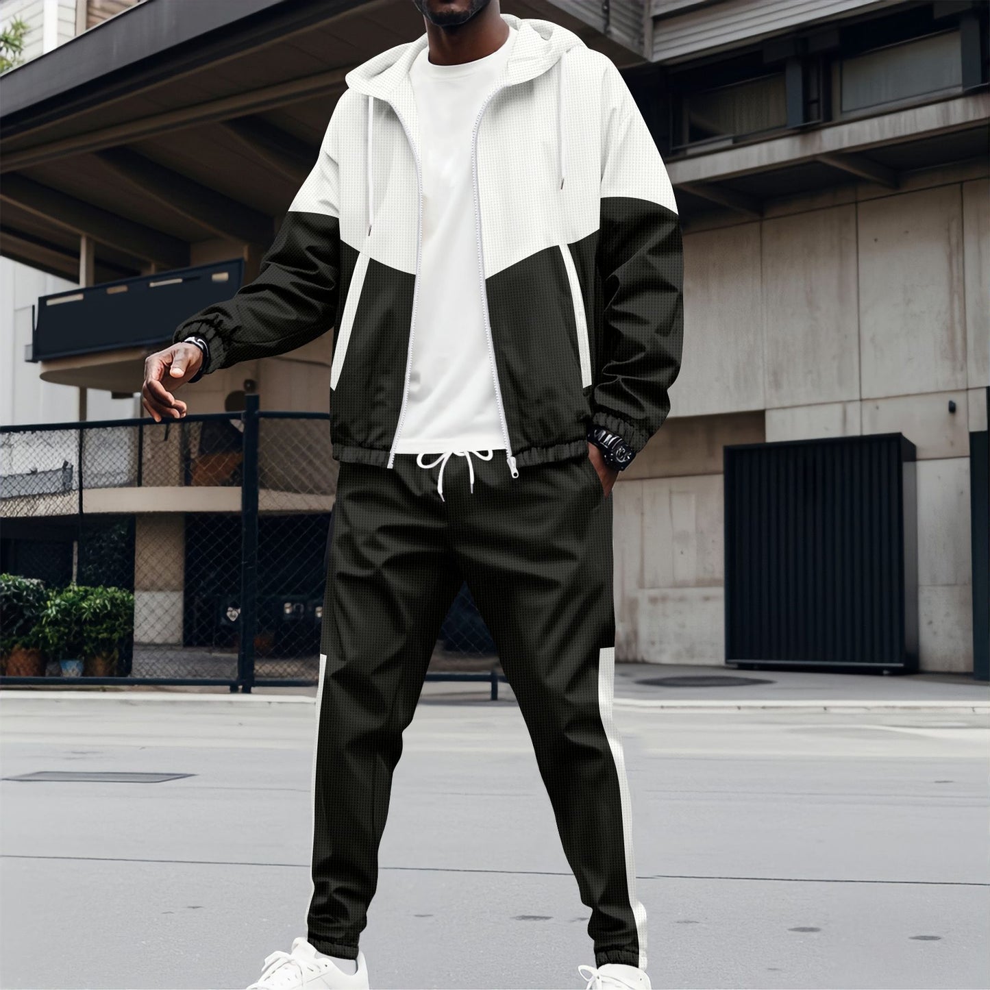 Men’s Hooded Sportswear Set