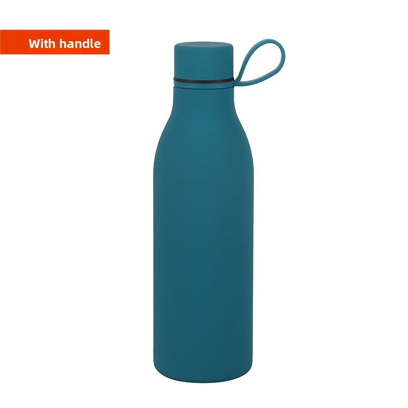 Rubber Paint Insulated Water Bottle