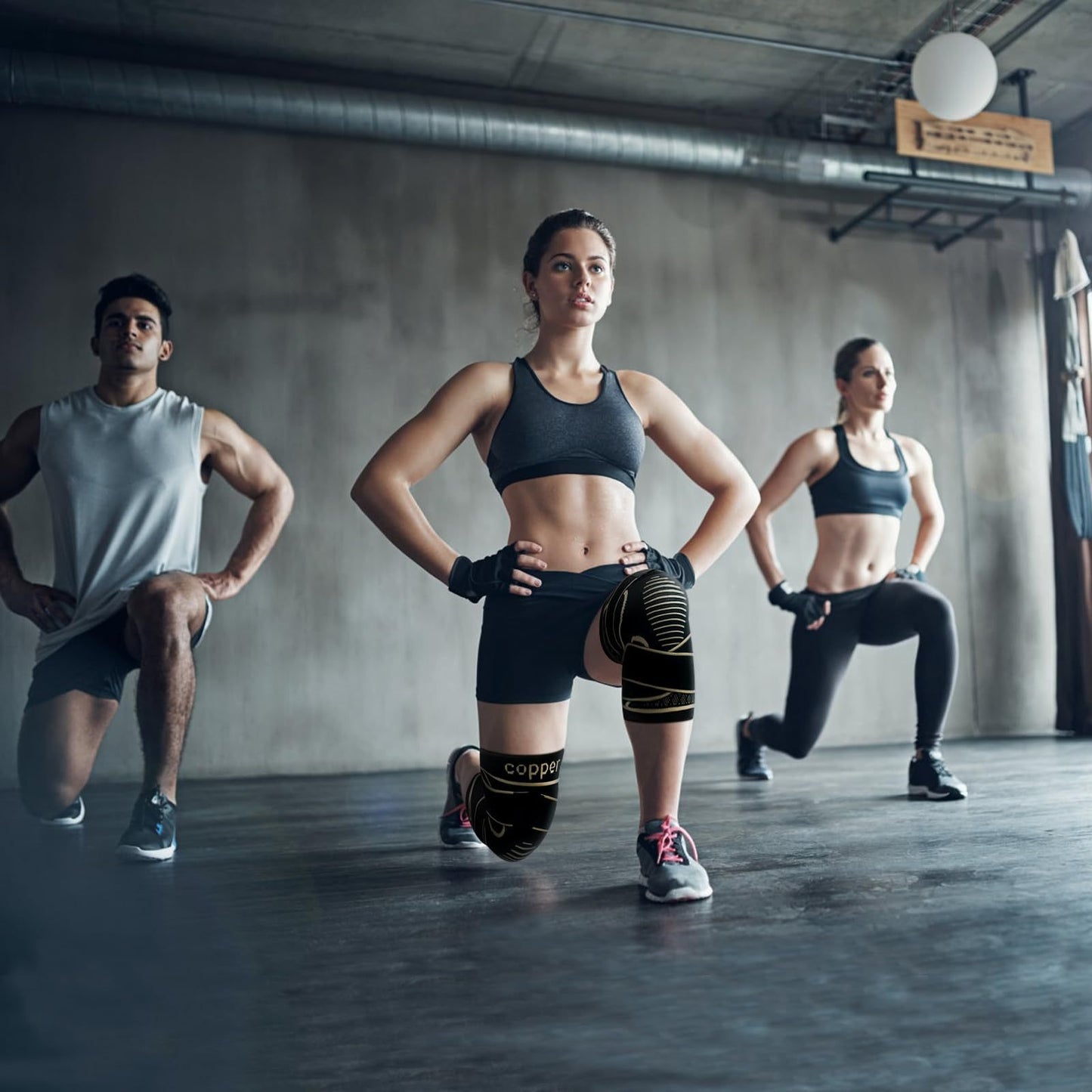 Copper Compression Sports Knee Pad