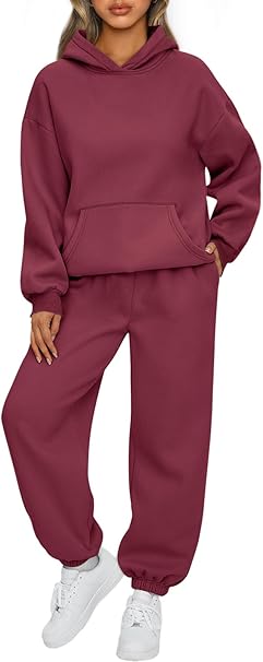 Women's Casual Sweatshirt & Jogger Pants Set