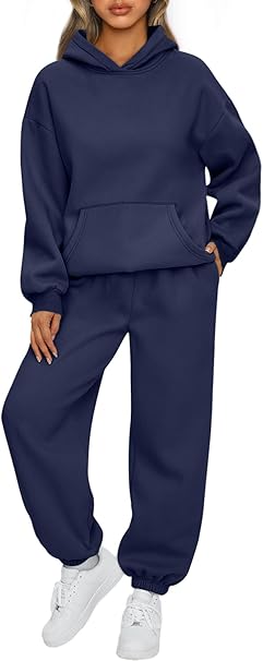 Women's Casual Sweatshirt & Jogger Pants Set