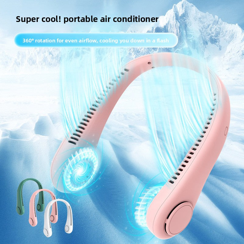 USB Rechargeable Bladeless Neck Fan