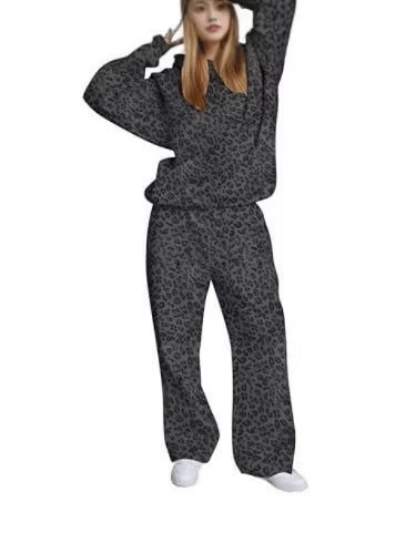 Unisex Fleece-Lined Hoodie & Sweatpants Set