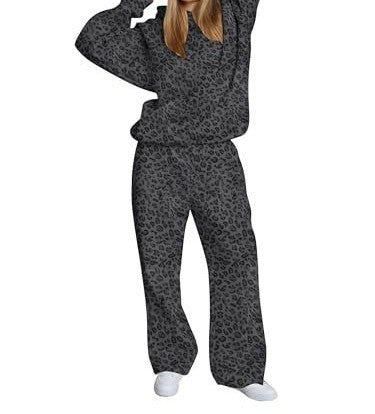 Unisex Fleece-Lined Hoodie & Sweatpants Set