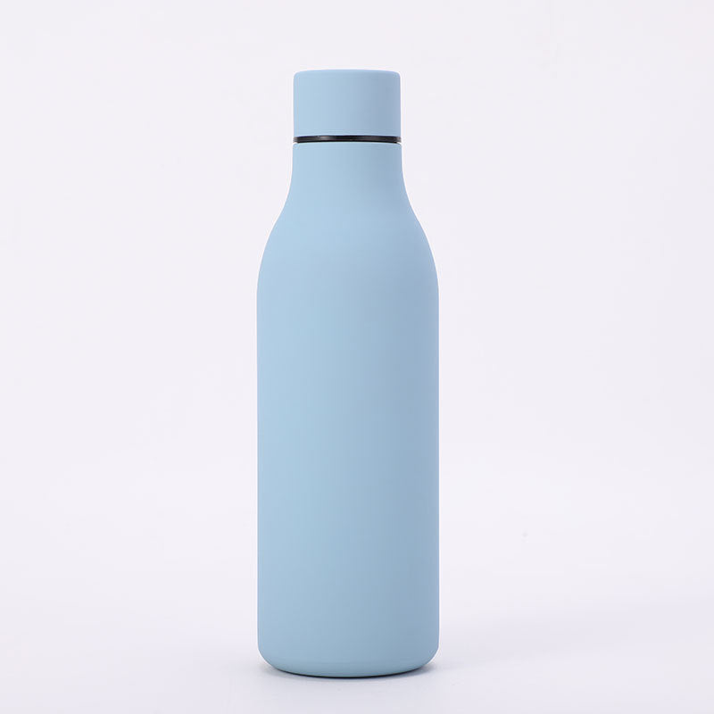 Rubber Paint Insulated Water Bottle