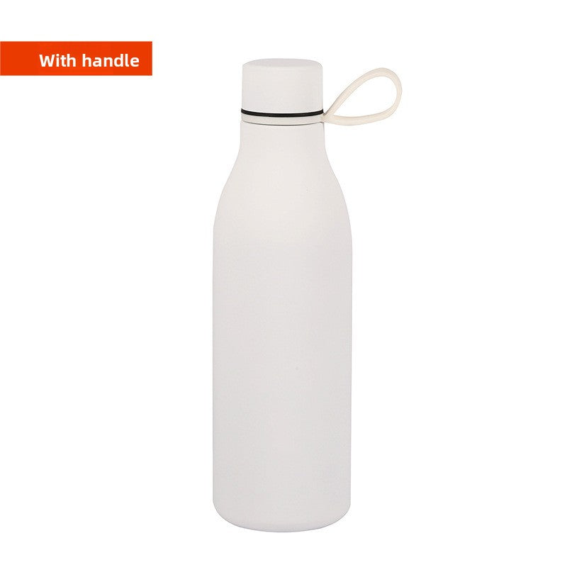 Rubber Paint Insulated Water Bottle