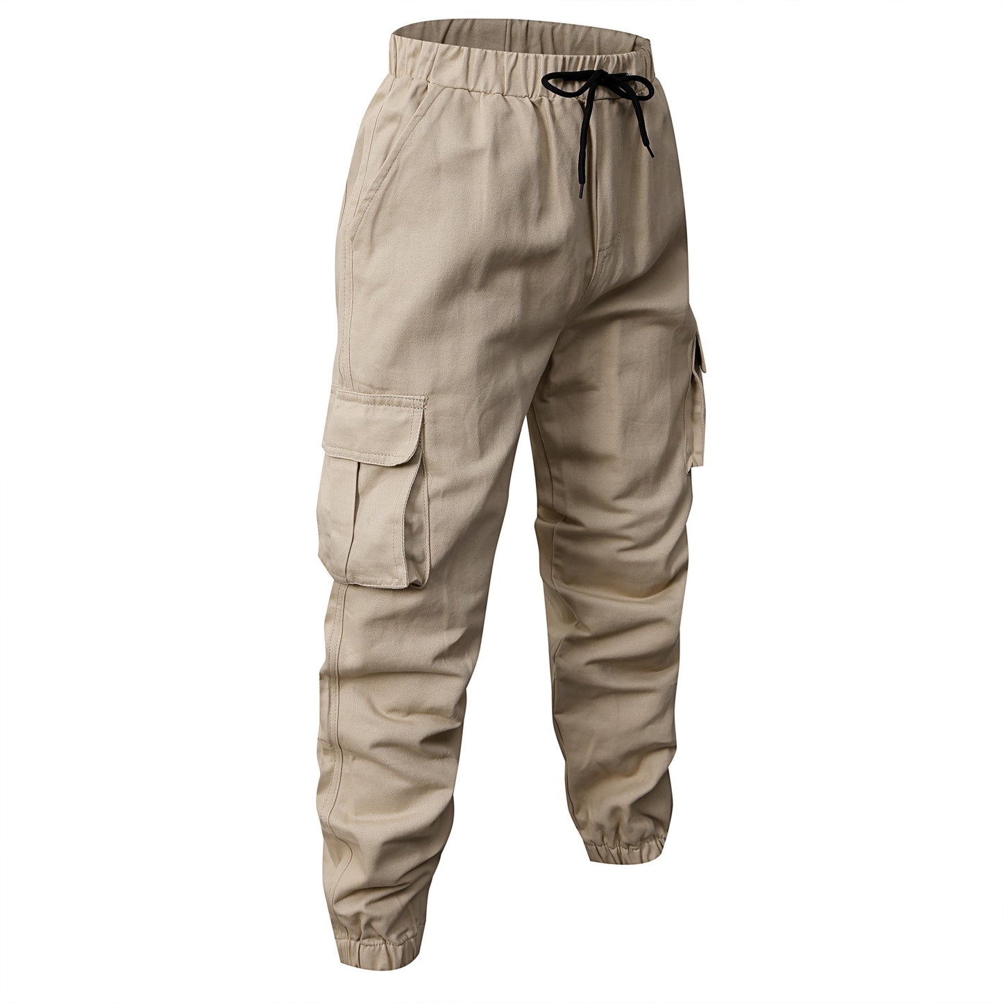 Men’s Slim-Fit Cotton Camouflage Ankle Pants