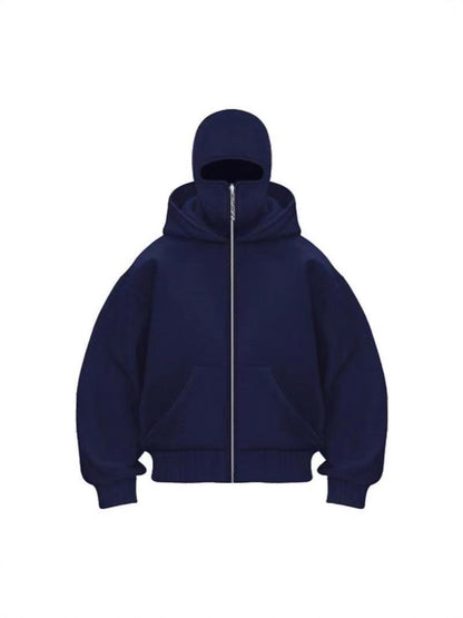 Double Hooded Balaclava Sweatshirt