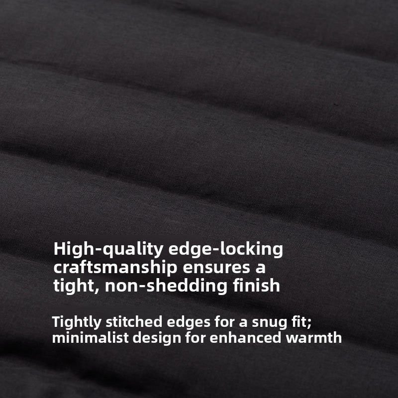 Windproof Stand Collar Puffer Coat