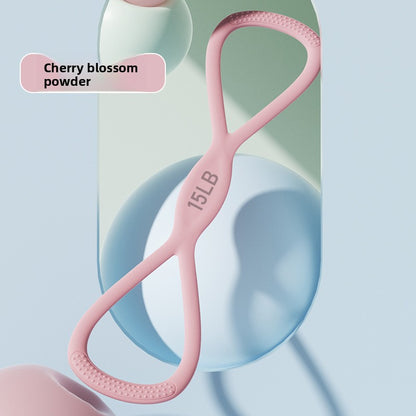 High-Elasticity Figure-8 Silicone Resistance Band