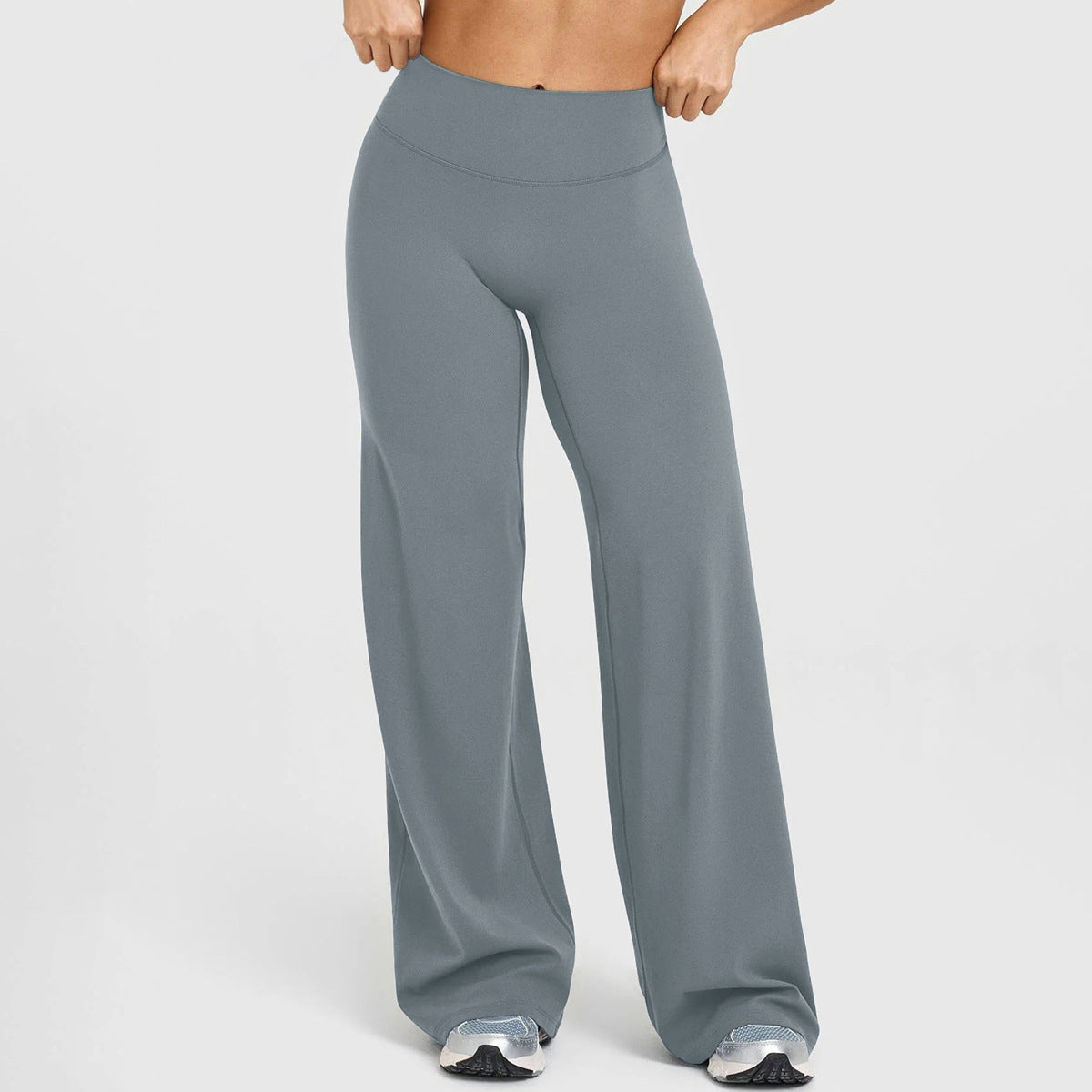 Women's High-Waist Straight-Leg Yoga Pants