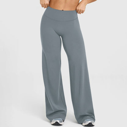 Women's High-Waist Straight-Leg Yoga Pants