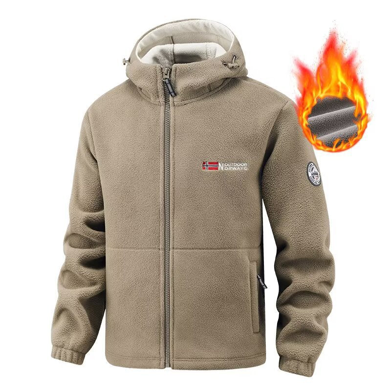 Men's Thickly Insulated Fleece Jacket