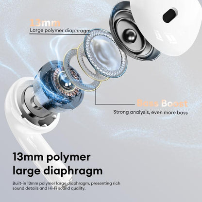 Experience Ultimate Freedom with Hyundai T02 Pro True Wireless Bluetooth Earbuds – HIFI Sound, Waterproof Design, Perfect for Music and Calls!