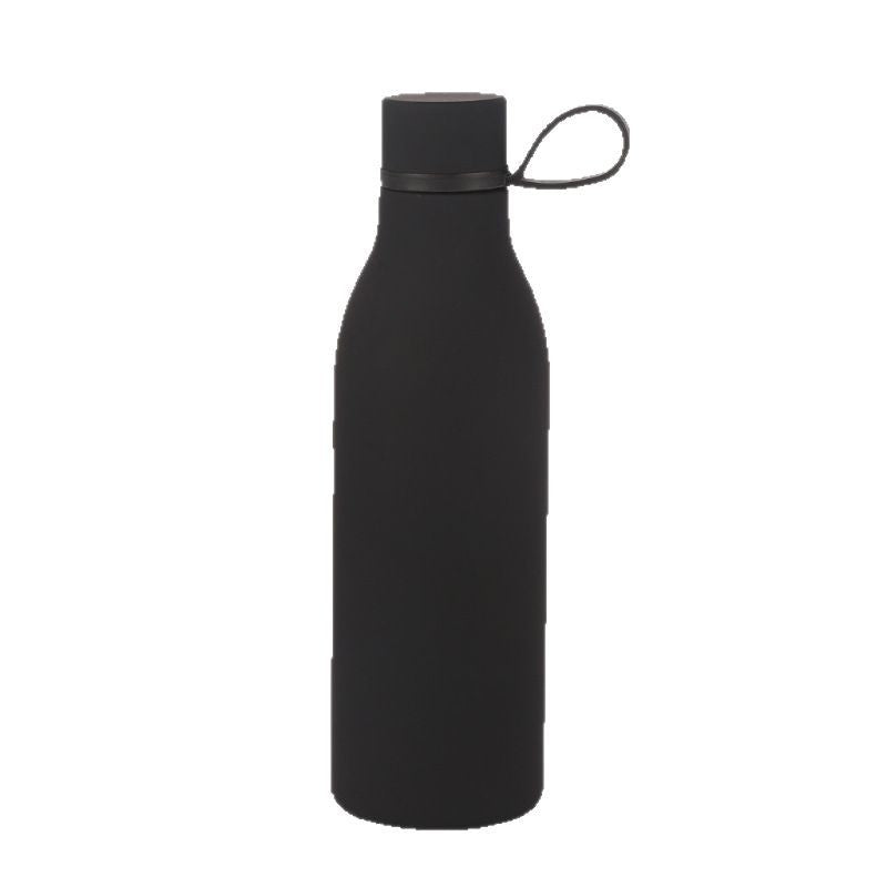 Rubber Paint Insulated Water Bottle