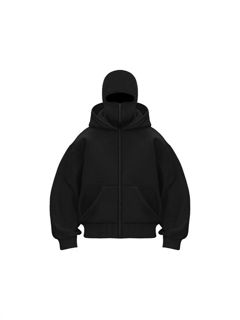 Double Hooded Balaclava Sweatshirt