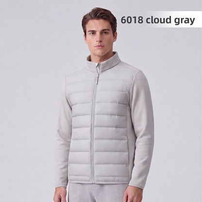 Windproof Stand Collar Puffer Coat