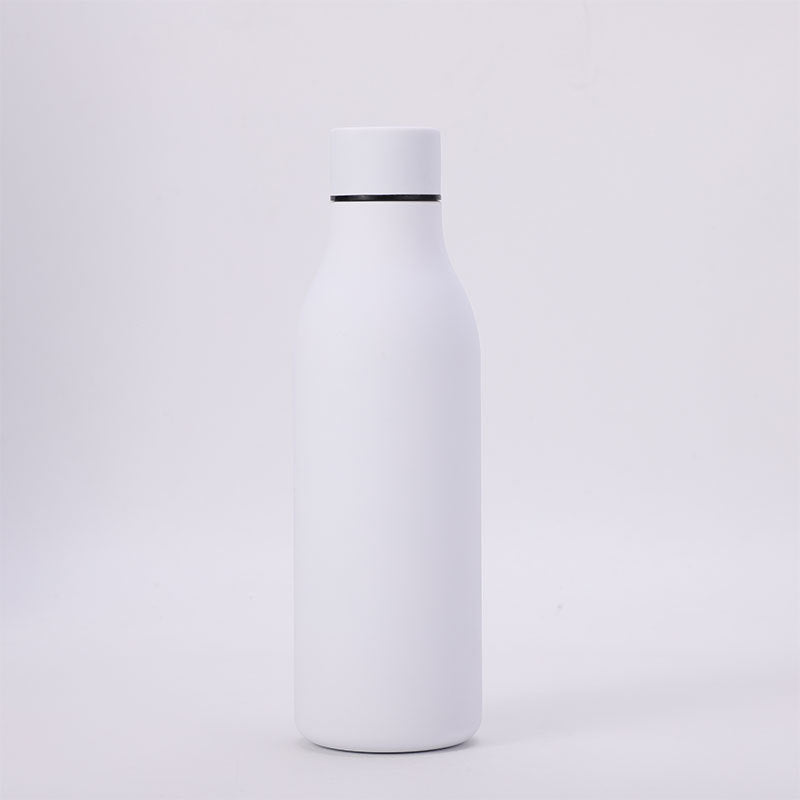 Rubber Paint Insulated Water Bottle