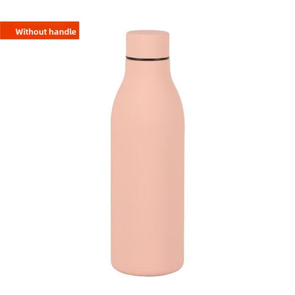 Rubber Paint Insulated Water Bottle
