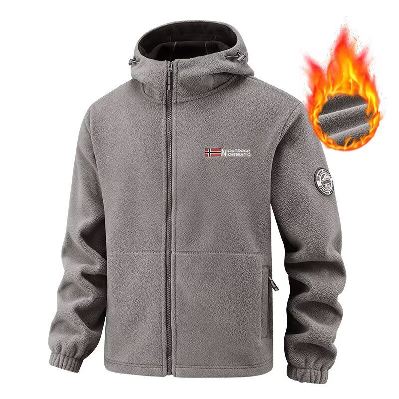 Men's Thickly Insulated Fleece Jacket