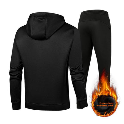 Men’s Hooded Fleece Running Suit