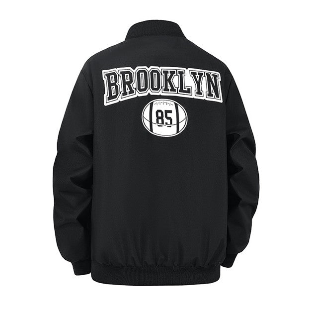 Men's Stand Collar Hooded Jacket