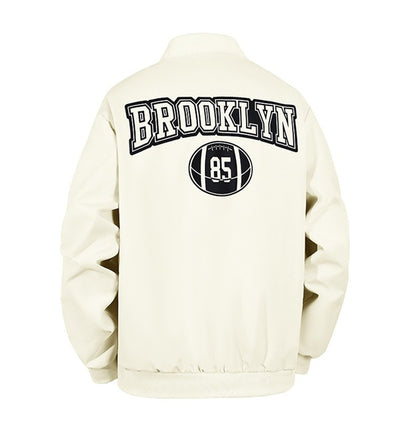 Men's Stand Collar Hooded Jacket