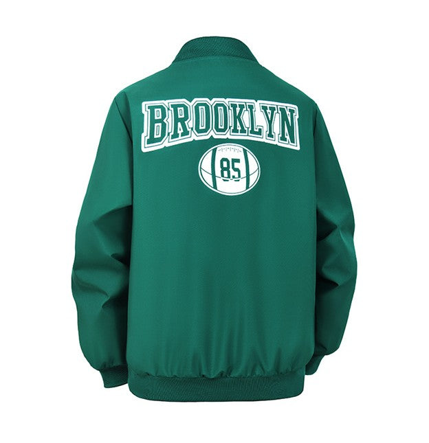 Men's Stand Collar Hooded Jacket