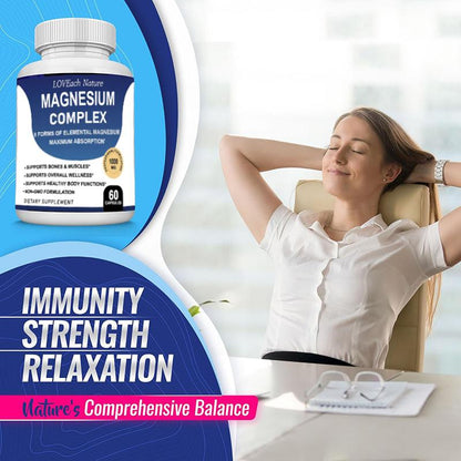 Unlock Your Wellness with Magnesium Complex: 8 Essential Magnesium Forms for Optimal Health