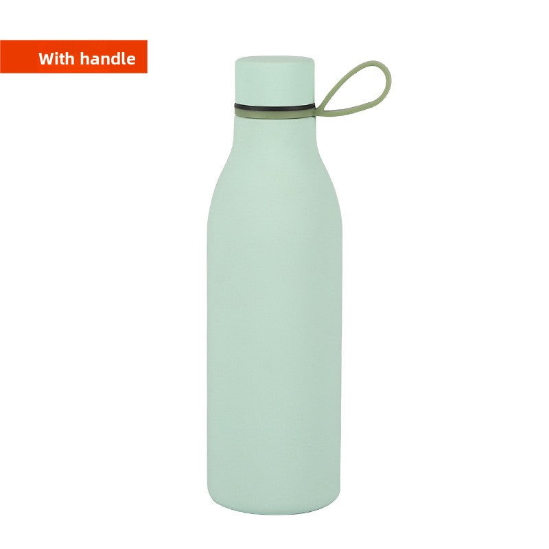 Rubber Paint Insulated Water Bottle