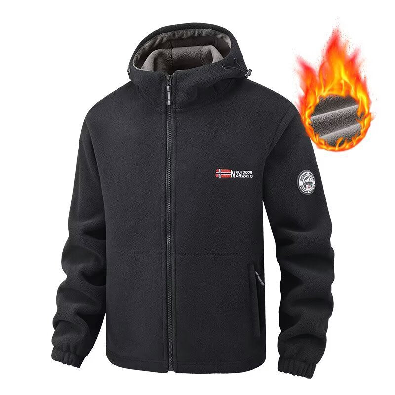 Men's Thickly Insulated Fleece Jacket