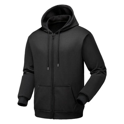 Stay Cozy and Stylish with Our Heated Zip-Up Hoodie for Men - Electric Heating Sweatshirt for Ultimate Comfort