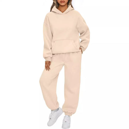 Women's Casual Sweatshirt & Jogger Pants Set