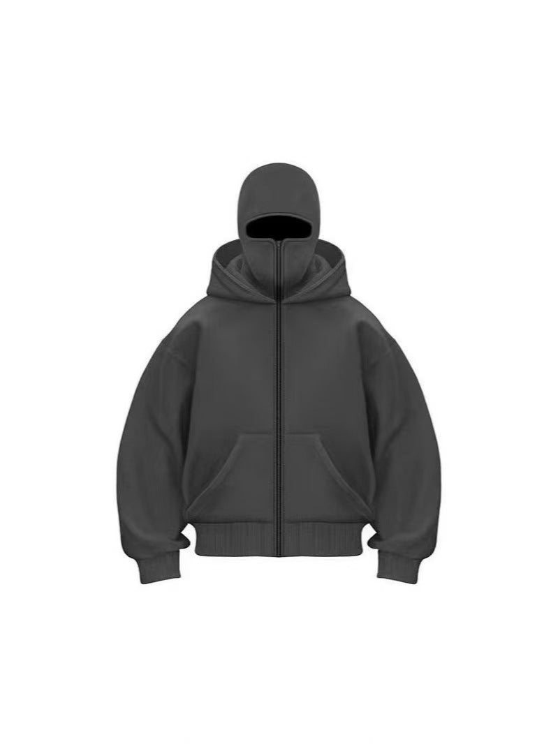 Double Hooded Balaclava Sweatshirt