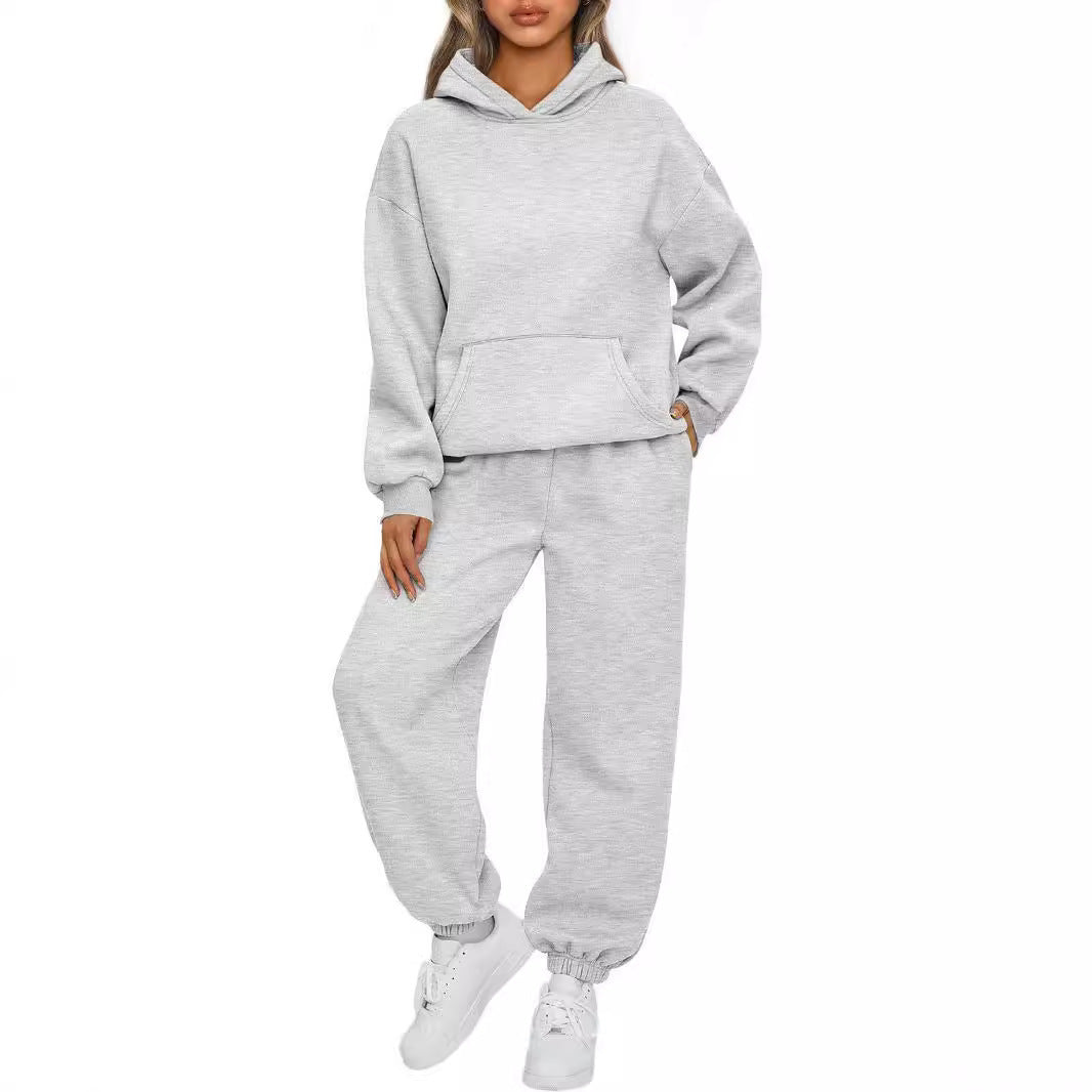 Women's Casual Sweatshirt & Jogger Pants Set