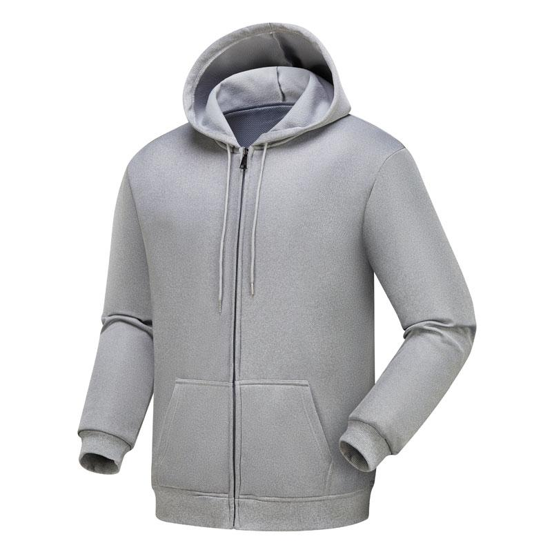 Heated Electric Zip-Up Sweatshirt